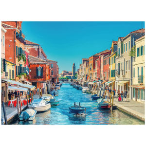 500/1000/1200/2000PCS The Venice Town Jigsaw Puzzles for Adults Home Decor Games Family Fun Floor Puzzles Educational Toys