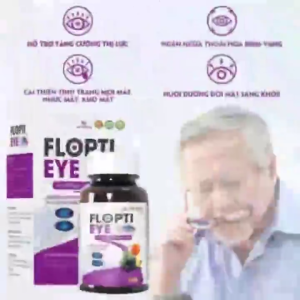 Viên Bổ Mắt Flopti Eye Dân Khang - Giúp Tăng Cường Thị Lực Lutein Giảm Khô Và Mỏi Mắt Hộp 30 Viên