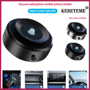 Kebememe 360 ° Giá giữ điện thoại di động trên ô tô có thể điều chỉnh giá đỡ điều hướng đứng chân không hấp phụ siêu ổn định
