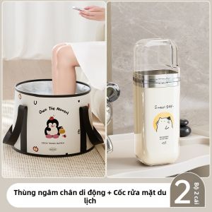 TOOLCLUB | Xô Ngâm Chân Gấp Gọn Có Tính Năng Cách Nhiệt