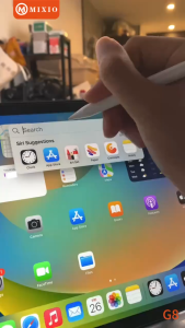 MIXIO G8 Palm Rejection Pencil / Active Stylus Pen iPad 2018-2025