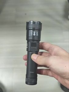 Đèn Pin LED Chiến Thuật Công Suất Cao USB Có Thể Sạc Lại Đèn Khẩn Cấp Có Thể Phóng To Đèn Pin Chống Nước Để Câu Cá Ngoài Trời Và Chiếu Sáng Khi Làm Việc