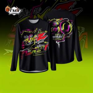 [OFSDIY]Motorcycle T-Shirt Universal Top【Free Custom Name And Number】Ultra-Large Size Cycling Shirt Breathable And Quick-Drying Clothing