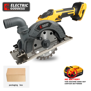 Electric Goddess 6in Brushless Electric Circular Saw ﻿For Dewalt 20V Battery ﻿Pin Cordless 1000W Handheld Woodwork Saw Tool