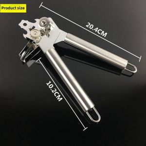 Thickened Stainless Steel Multi-Function Kitchen Can Opener Fruit Can Opener Milk Powder Can Opener Bottle Opener Can Cutter