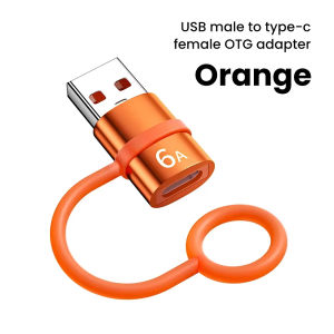 NNBILI USB3.0 Adapter USB Nam Sang Type C NữOTG Có Dây Buộc 6A Sạc Nhanh 10Gbps Truyền Dữ Liệu Cho Phụ Kiện Điện Thoại