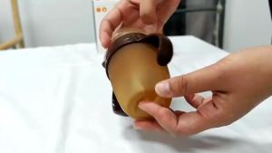 Comotomo Baby Milk Bottle Botol Susu Baby Anti-Bacterial Wide Neck Feeding Botol With Handle 180/250/300ML