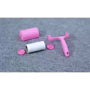 Tearable Roll Paper Sticky Roller Dust Wiper Pet Hair Clothes Carpet Tousle Remover Portable Replaceable Cleaning Tool