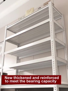 Thickened household shelf multi-layer storage rack steel floor-to-ceiling balcony storage basement commercial supermarket iron frame