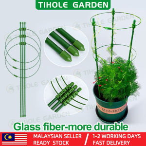 【TIHOLE】🔥Malaysia In Stock🔥   Conical Plant Climbing Support Stick Net Flower Rack Ring Garden Trellis For Vines Planting Equipment Bonsai Tool Para Pokok Menjalar Plant Crawling Frame Stand - Lazada