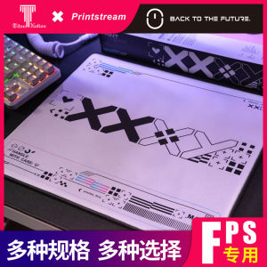 TITAN STATES Printed Mousepad Smooth Fine Surface Large Size for FPS Games CSGO LOL Gaming Desk Mat Comfortable Scroll