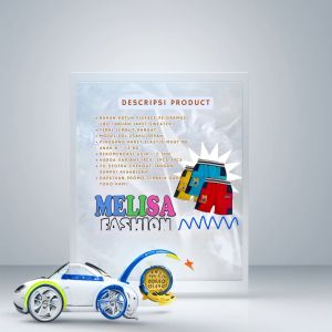 Celana Anak Cowok-Cewek Usia 1-2 Tahun Celana Pendek Model PDL Saku depan BB Anak 6-12kg