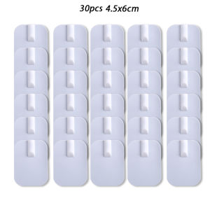 Self-Adhesive Non-Woven Reusable Fabric Electrode Pads for Unit TENS EMS Muscle Stimulator Patches Replacement Stickers