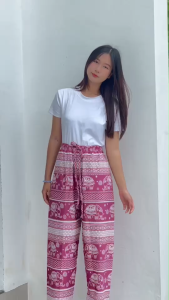 ร้านส่งไว กางเกงช้าง 🐘 🌟 กางเกงมารุ 🌟 สาวอวบ สาวอ้วน 🌈 ไซส์ใหญ่ 👗 ผ้าไหมอิตาลี 🌈 ใส่สบาย 💫 ไม่ร้อนพร้อมส่งจากไทย