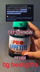 NUTRIMAX PRO APPETITE: Solusi Penambah Nafsu Makan & Berat Badan