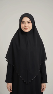 [ Berdagu ] Bidang 50  & 45Tudung Sarung Bawal Instant Chiffon Awning Scuba Instant/Tudung Chiffon Sulam Benang Emas