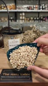 Hạt Thông Nhân Sống Nhập Khẩu Mỹ - Giàu Omega 3 Vitamin E Làm Pesto Salad Sữa Hạt Ăn Kiêng Keto - Pine Nuts THE NUTS VALLEY