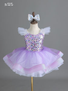 XIMIXI | Ballet Performance Dress for Girls Tutu Skirt
