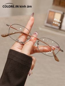 Colore.in | Kính Cận Gọng Vuông Titanium Nhẹ Dài Mặt