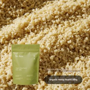 SO ACAI | Dehulled Organic Hemp Seed Powder High Protein Breakfast