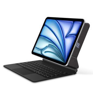 LFOIQN Pogo Pin Magic Keyboard For iPad Air 11 in M4 13" 2026 M3 M2 Pro 11 M5 M4 12.9 4th 5th 6th Case Smart Direct Connection