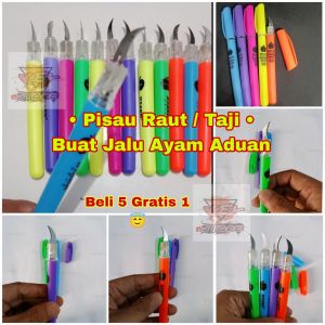 COD PISAU RAUT TAJI AYAM BANGKOK MODEL PENSIL | TAJI PENGHOBI AYAM ADUAN