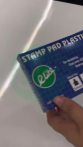 ELITE Stamp Pad | Black Blue Red | Non-Toxic Ink | Waterproof