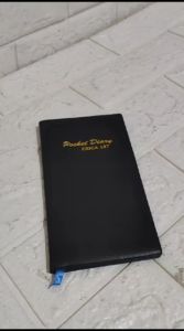 Agenda Pocket Diary 137 ERICA