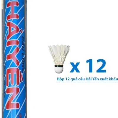Hộp 6 trái12 trái cầu Hải Yến dùng cho thi đấu