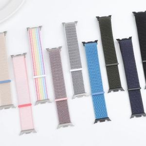Nylon Strap for Samsung Galaxy Watch 8 44mm Classic Adjustable Replacement Bracelet for Watch 8 Classic 44/40mm Band Accessories