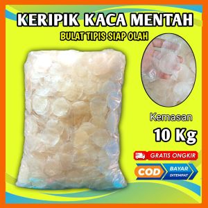 Keripik kaca mentah PAKET HEMAT isi 10kg super tipis termurah Siap Olah / LANGSUNG DARI PRODUSEN
