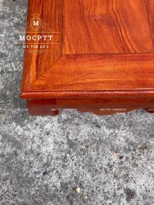 Kỷ Vuông Đế Tượng gỗ Hương Đá kích thước Mặt 14 16 18 20 22 25 cao 9 cm