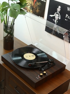 Middix Turntable player vinyl record bluetooth speaker retro gramophone Music Player RCA output Can connect to Bluetooth speakers