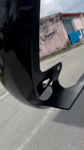 Fender Depan Yamaha Y15ZR Berlian Hitam Dicetak Kustom - Motorcycle Automotive Accessory