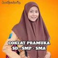 Kerudung Coklat Segi Empat Pramuka Sekolah Hijab SMP SMA Remaja Baru Murah. 