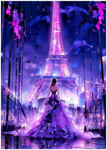 Jigsaw Puzzle 500 1000 1200 2000pcs Magical Cityscape With Fantasy Architecture And Urban Scene For Adults Family Game Present