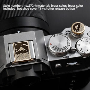 Camera Hot Shoe Cover Protector Cap For Fujifilm XT5 XPro3 Canon 850D 800D X100V XT50 X100F XM5 Nikon ZF Z52 Sony A6700 Lumix S9