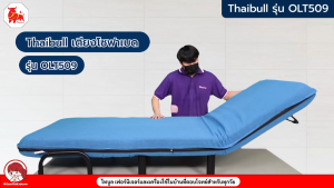 Thaibull โซฟาเบด เตียงโซฟา เตียงเสริมโซฟา ปรับเป็นเตียงนอน Sofa Bed รุ่น OLT509-80 แถมฟรี! หมอน 2 ใบ