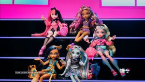 Monster High Doll with Pet - ตูติกตามอนสเตอร์ไฮ และสัตว์เลี้ยง HHK51 HHK52 HHK53 HHK54 HHK55