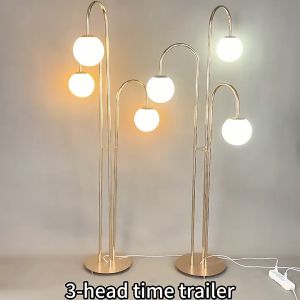 E.Home 1 SET/2 SET Lampu Dekorasi Pelaminan Rumbai Lampu Dekorasi Wedding 150cm Standing Lampu Dekorasi Lampu Hiasan Dekorasi Cabang Event Wedding Mewah Pelaminan Dan Home Dekor (Cahaya Warm White)