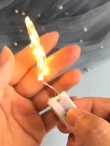 Đèn led trang trí ánh sáng vàng kèm pin 05m2m3m