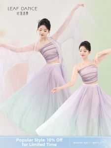LEAF DANCE | Đầm Trung Quốc Truyền Thống Tay Lỡ Xòe Rộng