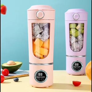 Juice Blender Portable Electric Fruit Juicer Cup Rechargeable Mini Blender Small Size Multi-functional Blender For Baby Food Electric Juice Extractor Cup