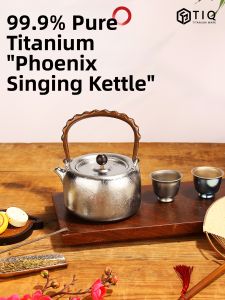 XINLONGTANG | Ấm Pha Trà Titanium Cao Cấp cho Lễ Trà Gongfu