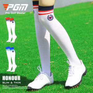 PGM WZ005 Golf Socks high Thin Soft Breathable thight stocking Women Sport Socks legging for golf tennis bicycle Sport Socks