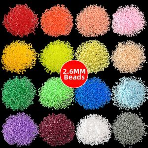 Childrens Supplement Perler Beads 2.6mm 1000 Pieces
