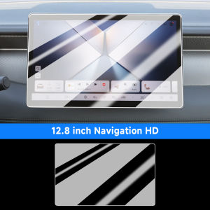 Car Tempered Glass Protective Film For BYD Qin Plus / King DM-i 2024 2025 2026 GPS Navigation Dashboard Display Screen Stickers