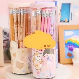 ดินสอไม้ ลายน่ารัก เครื่องเขียน HB pencil ดินสอไม้ ดินสอหัวยางลบ เครื่องเขียนเด็ก ของแจกเด็ก ของแถม ของแจกลูกค้า ดินสอวาดรูปมืออาชีพ (30pcs)