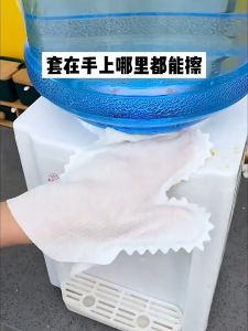 Khăn lau hình găng tay chất liệu từ bột tre lau dễ dàng không để lại vệt dùng được đồ điện tử