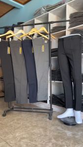 Celana Formal untuk Pria: Celana Kantor Slimfit Bahan Dasar Kain Woll Kualitas